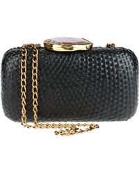 kayu black clutch