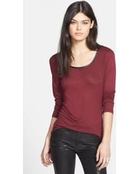 Trouvé Trouvé Colorblock Long Sleeve Tee - Lyst