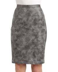 Sachin & Babi Kiel Acid Wash Pencil Skirt - Lyst