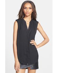 Trouvé Trouvé Button Placket Top - Lyst
