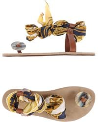 Avec Moderation Flip Flops - Lyst