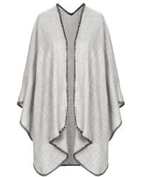 Topshop Super-Soft Cape - Lyst