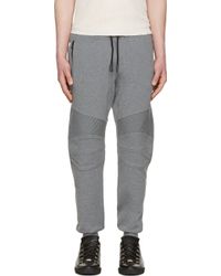 Belstaff Grey Ashdown Lounge Pants - Lyst