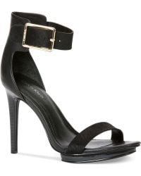 Calvin Klein Women'S Vivian High Heel Sandals - Lyst