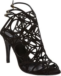 Pierre Hardy Lacey Geometric-Cutout Sandals - Lyst