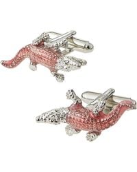 Link Up Lizard Cuff Links - Lyst