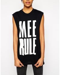 Cheap Monday Mee Rule Sleeveless Top - Lyst
