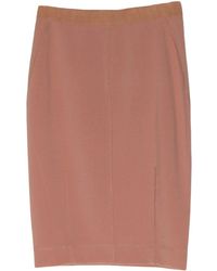 By Malene Birger Cafe Latte Polson Skirt - Lyst