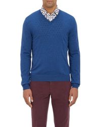 Etro V-Neck Sweater - Lyst