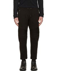 Belstaff Black Ashdown Lounge Pants - Lyst