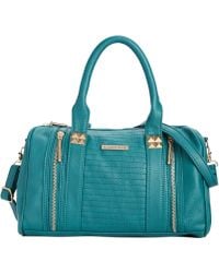 Rampage Quilted Satchel - Lyst
