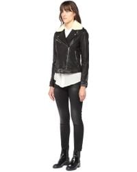 Soia and Kyo Elena Leather Jacket msrp $400, purchased for $240