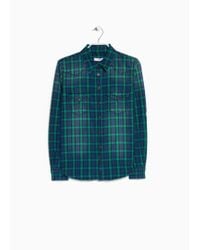 mango flannel shirt