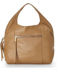 Vince Camuto Mocha Zoe Hobo - Lyst
