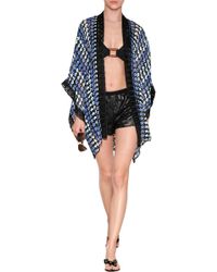 Anna Sui Shorts With Applique - Lyst
