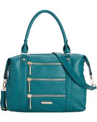 Rampage Triple Zip Satchel - Lyst