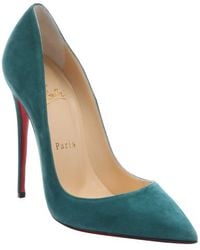 Christian Louboutin Forest Suede 'So Kate 120' Stiletto Pumps - Lyst