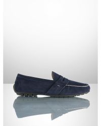 Ralph Lauren Hayward Suede Driver - Lyst