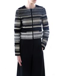 Proenza Schouler Giacca Beige/ Nero - Lyst