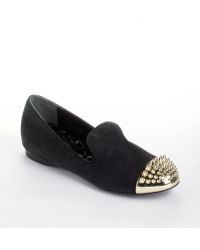Boutique 9 Yendo Leather Hidden Wedge Smoking Flats - Lyst