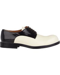 Jil Sander Two-Tone Bluchers - Lyst