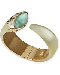 Alexis Bittar Vert Deau Lucite Hinge Bracelet - Lyst