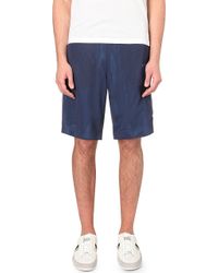 navy blue hugo boss shorts