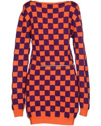 Jeremy Scott Short Dress - Lyst