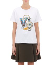 Mary Katrantzou Embellished T-Shirt - Lyst