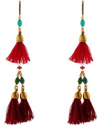 Isabel Marant Mild Tassel Drop Earrings - Lyst