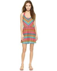 Nanette Lepore Bayamo Cover Up Dress - Multi - Lyst