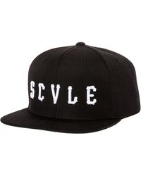 Black Scale The Scvle Logo Snapback - Lyst