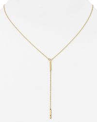 Jennifer Zeuner Pia Lariat Necklace, 16" - Lyst