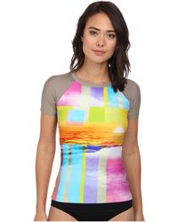 turk trina rash guard maze mod sleeve lyst cove crystal