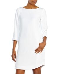 Vince White Shift Dress - Lyst