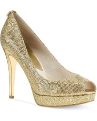 Michael Kors Michael York Platform Pumps - Lyst
