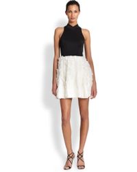 Sachin & Babi Noir Scuba-Combo Dress - Lyst