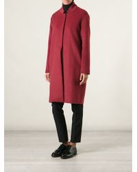 Forte Forte Stand-Up Collar Coat - Lyst