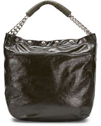 Furla Patent-Leather Hobo Bag - Lyst