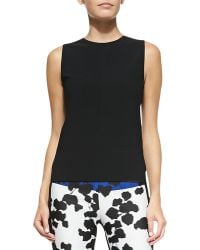 Narciso Rodriguez Sleeveless Scuba Top With Harness - Lyst