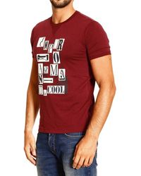 Emporio Armani M/M Girocollo Logo Taglio Felpa Maglia - Lyst