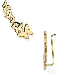 Jennifer Zeuner Symone Butterfly Ear Cuffs - Lyst