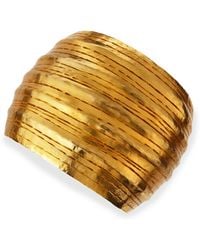 Herve Van Der Straeten Salome Gold Collar Cuff - Lyst