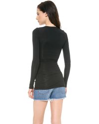splendid layers long sleeve tee