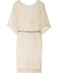 By Malene Birger Nirmala Open-Knit Cotton Dress - Lyst