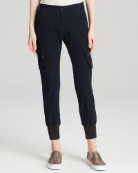 James Jeans - Boyfriend Slouchy Fit Cargo In Academy Navy - Lyst