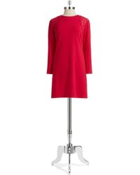 Cynthia Steffe Embellished Shift Dress - Lyst