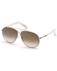 Tom Ford Eva Lightweight Aviator Sunglasses - Lyst
