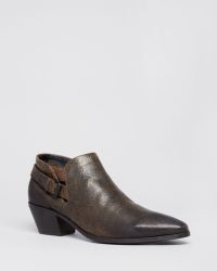 Elie Tahari Pointed Toe Ankle Booties - Pacifico - Lyst