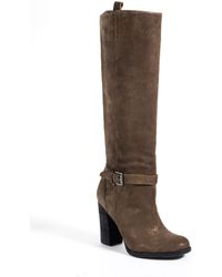 Belle By Sigerson Morrison Hayley Suede Boots - Lyst